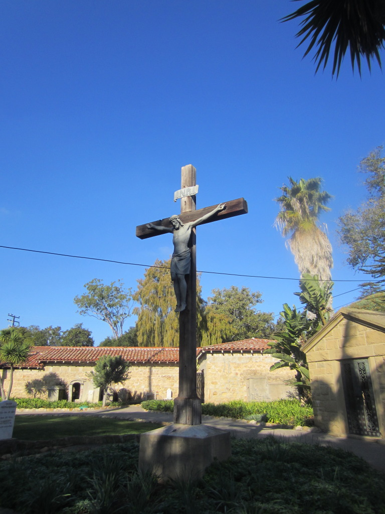 Crucifx in the cemetery
