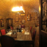 Tasting room for small groups for Private Reserve wines