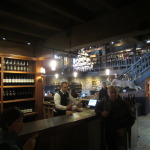 Wine tasting area