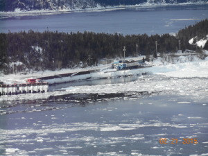 this is a great pic of Alan's which shows haw far the ice has receded