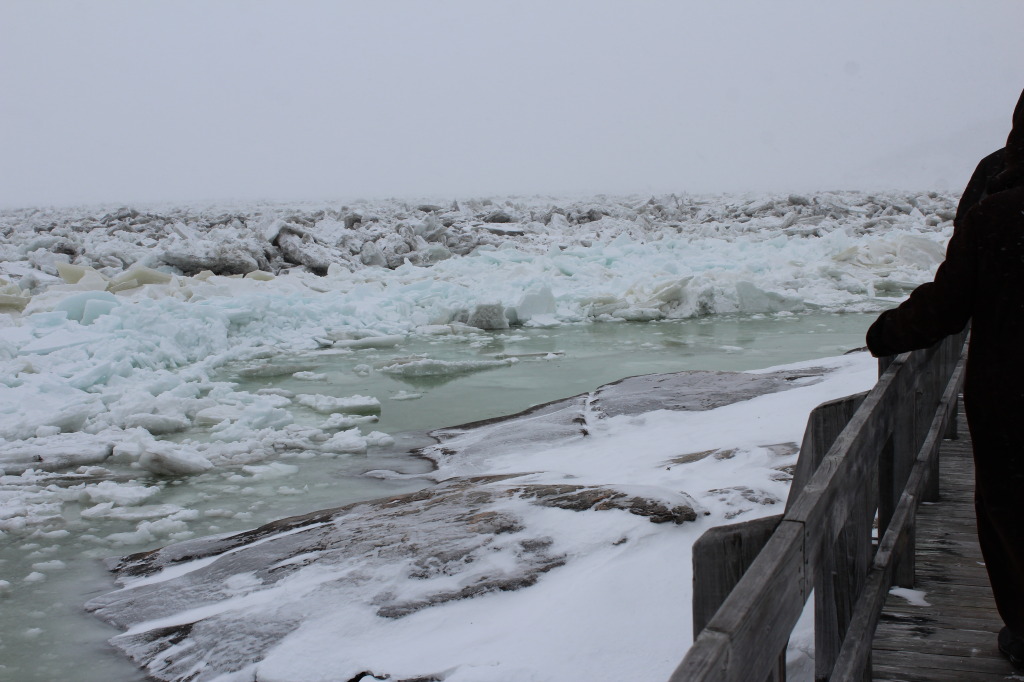 starting out on boardwalk right a Coast Guard house