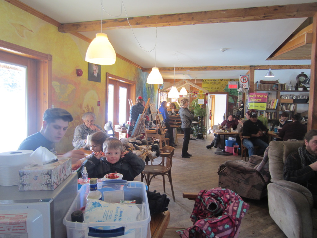 Kids getting a professional make up job